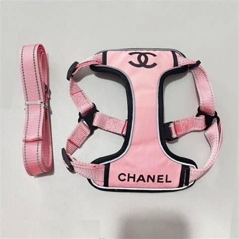 chanel dog collar for sale|Chanel dog harness.